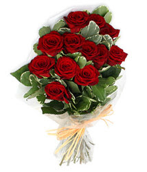 İstanbul İrem çiçek ten 9 adet sevdiklerinize kırmızı gül buketi İstanbul İrem çiçek firmamız gurula sunar